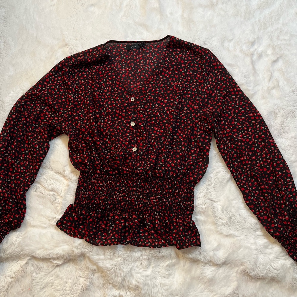 Lob, Size 3 (M), printed blouse